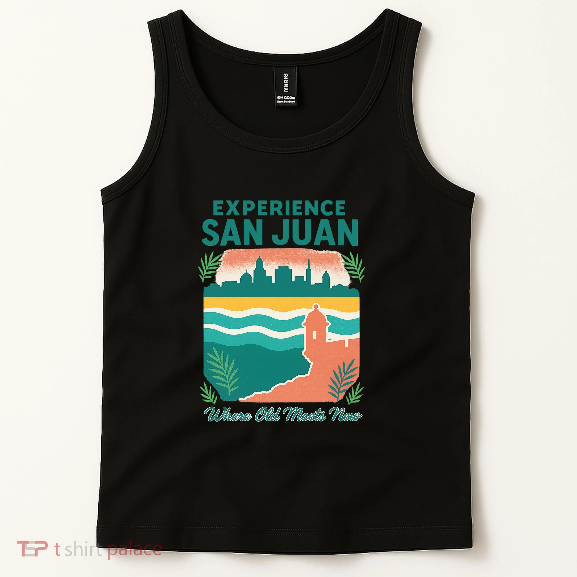 San Juan Where Old Meets New Tank Top