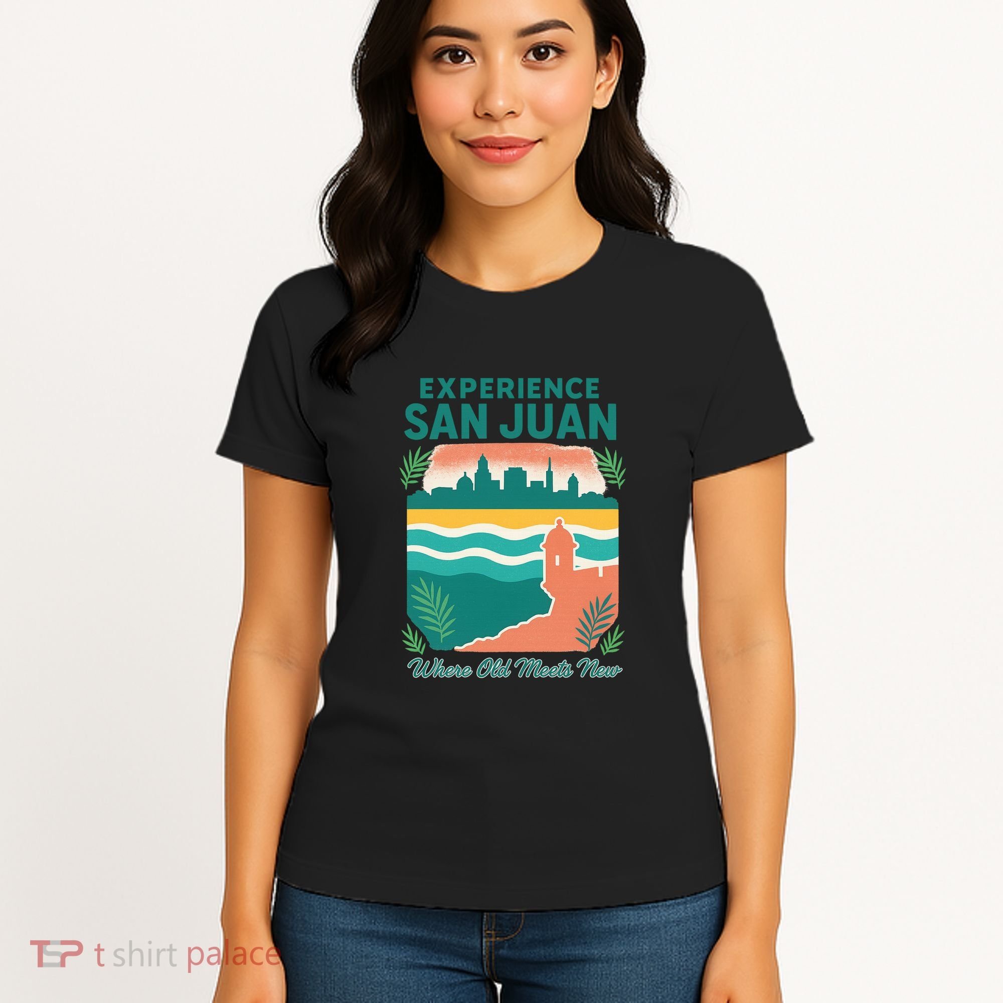 San Juan Where Old Meets New Women's T-Shirt
