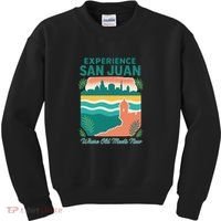 San Juan Where Old Meets New Kids Sweatshirt thumb 0