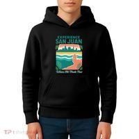 San Juan Where Old Meets New Kids Hoodie thumb 4
