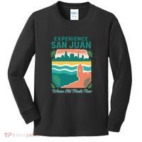 San Juan Where Old Meets New Kids Long Sleeve Shirt thumb 0