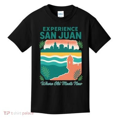 San Juan Where Old Meets New Kids T-Shirt