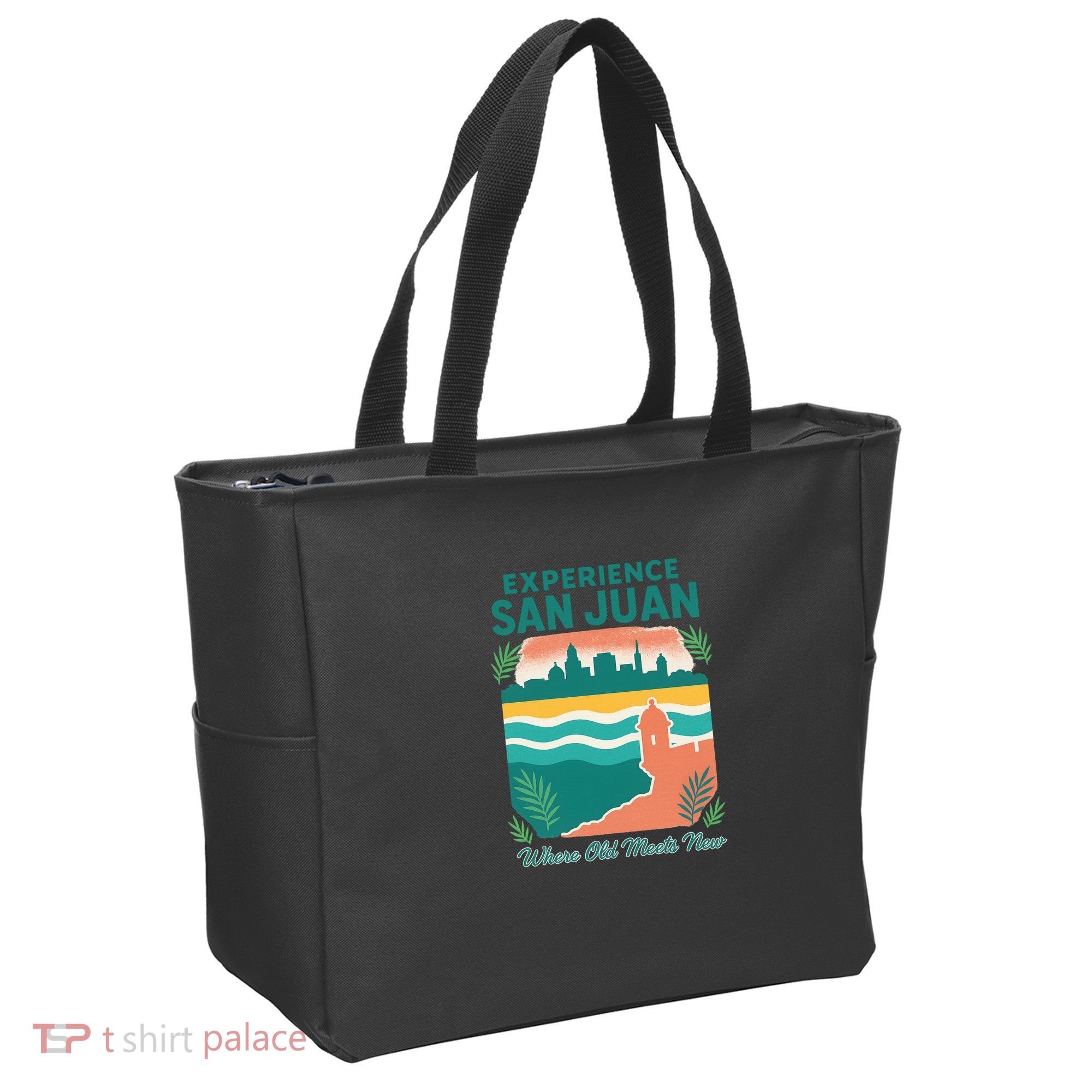 San Juan Where Old Meets New Tote Bag