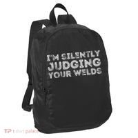 Silently Judging Your Welds Metal Worker Welding & Welder Port Authority Crush Ripstop Backpack thumb 1