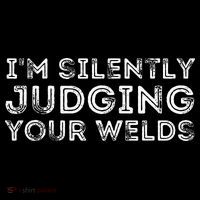 Silently Judging Your Welds Metal Worker Welding & Welder Women's Hoodie thumb 2