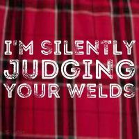 Silently Judging Your Welds Metal Worker Welding & Welder Men's Flannel Plaid Pajama Pants thumb 2