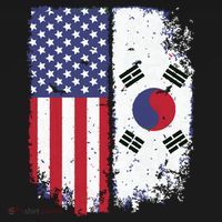 South Korean American Flag Korea Usa America Gift Women's Hoodie thumb 2