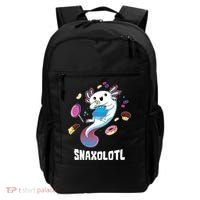 Snaxolotl Kawaii Axolotl Eats Candy Snacks Amphibian Backpack thumb 0