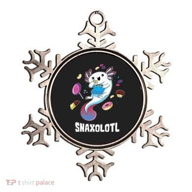 Snaxolotl Kawaii Axolotl Eats Candy Snacks Amphibian Ornament