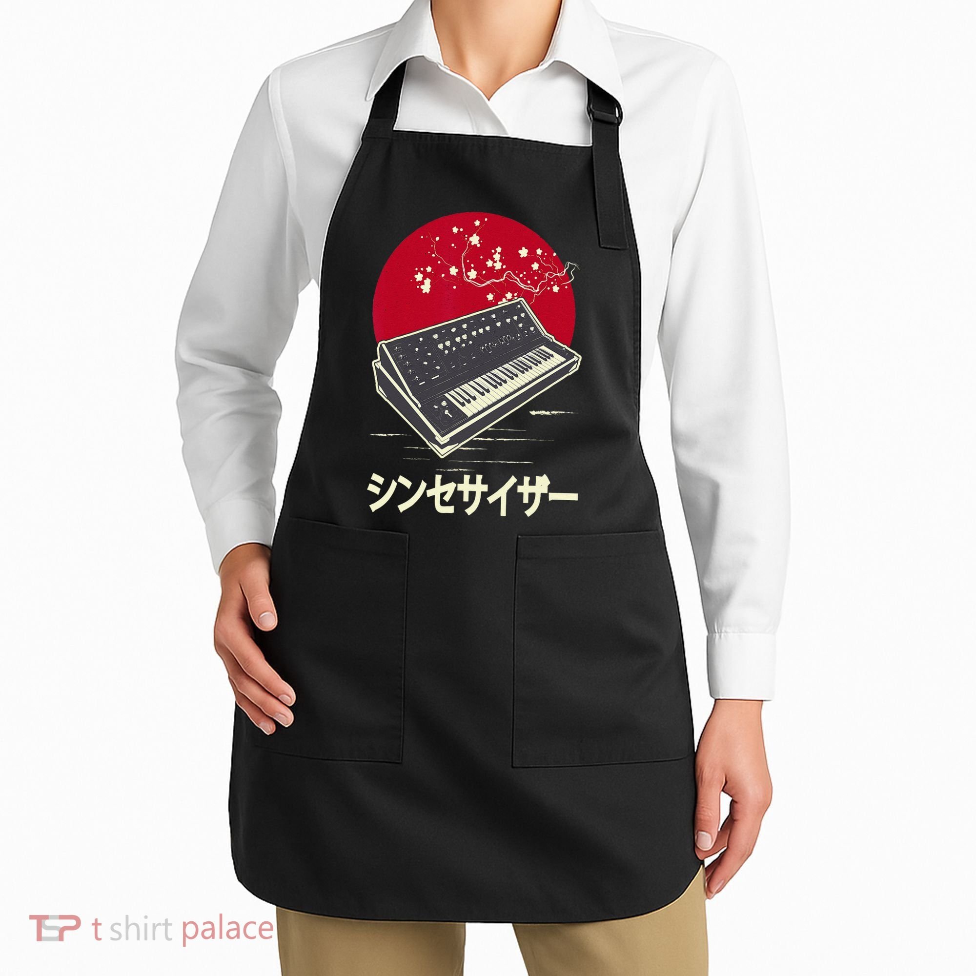 Synthesizer Keyboard Analog Modular Japanese Synth Apron