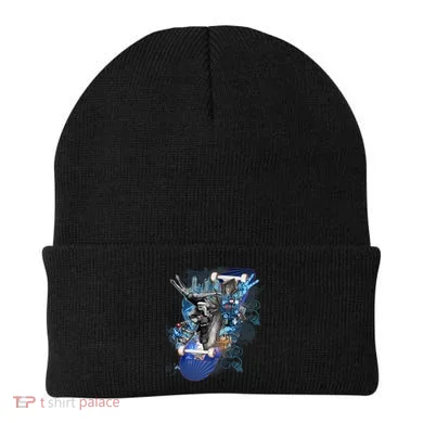 Skateboard Collage Beanie