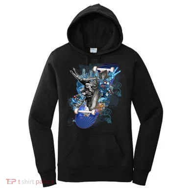 Skateboard Collage Women's Hoodie