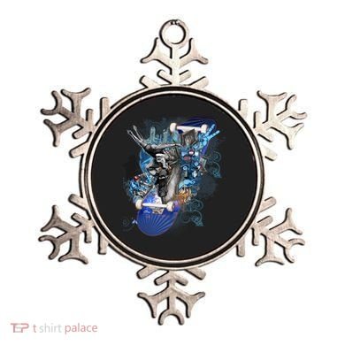 Skateboard Collage Ornament