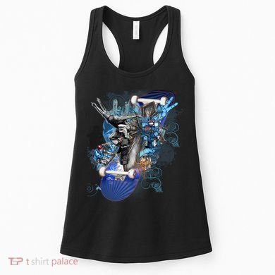 Skateboard Collage Women's Tank Top