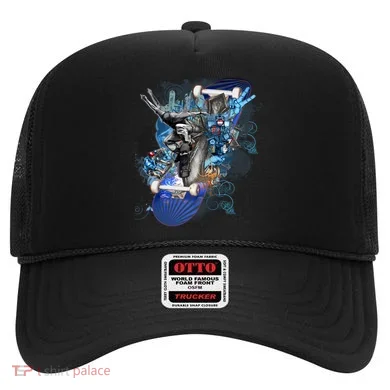 Skateboard Collage Hat