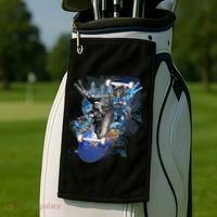Skateboard Collage Golf Towel thumb 2