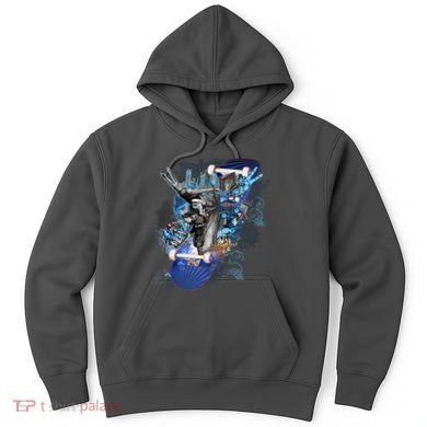 Skateboard Collage Hoodie