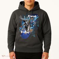 Skateboard Collage Hoodie thumb 2