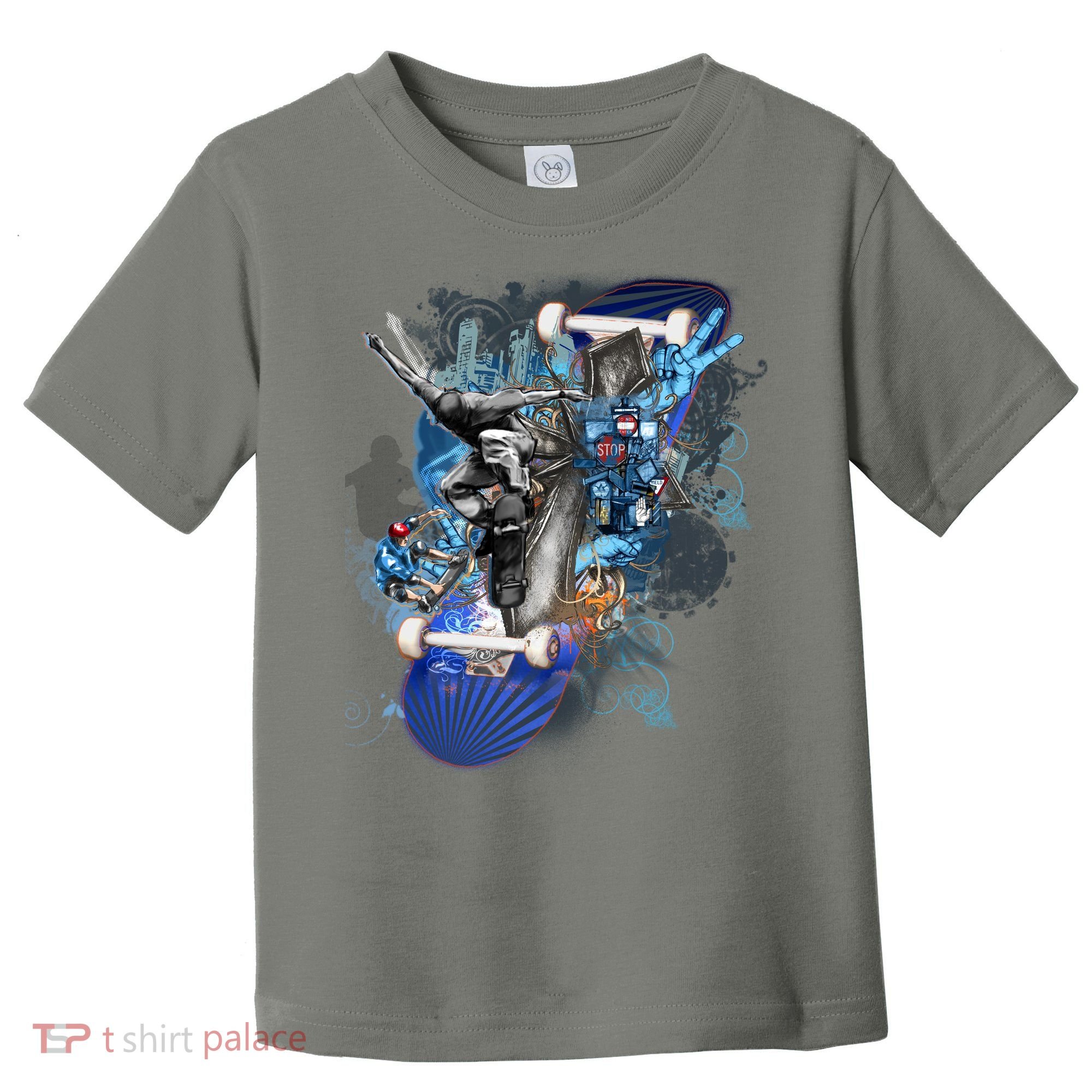 Skateboard Collage Toddler T-Shirt