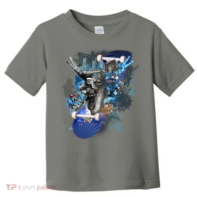 Skateboard Collage Toddler T-Shirt