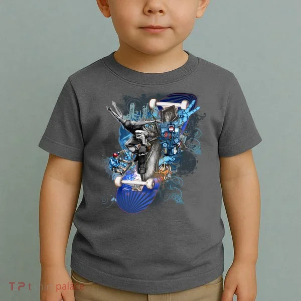 Skateboard Collage Toddler T-Shirt