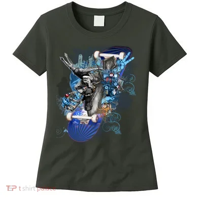 Skateboard Collage Women's T-Shirt