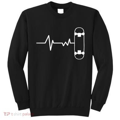 Skateboard Heartbeat Pulse Sweatshirt