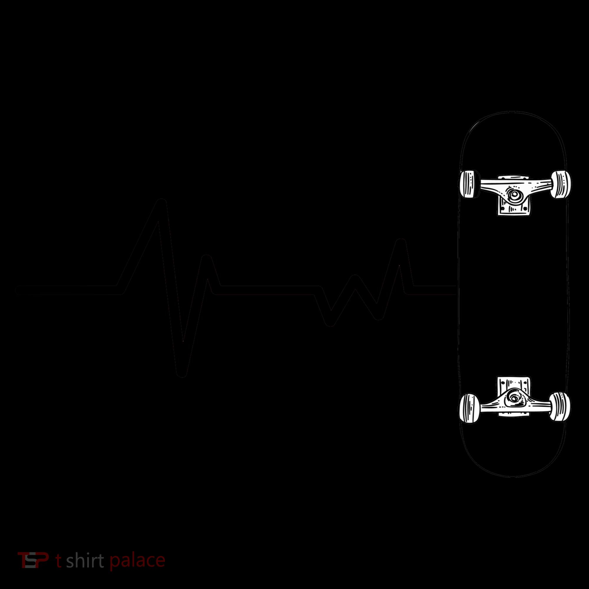 Skateboard Heartbeat Pulse Coffee Mug