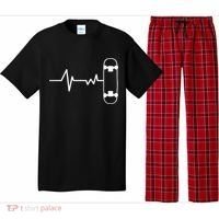 Skateboard Heartbeat Pulse Pajama Set thumb 0