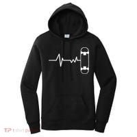 Skateboard Heartbeat Pulse Women's Hoodie thumb 0