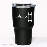 Skateboard Heartbeat Pulse Tumbler thumb 0