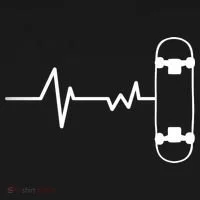 Skateboard Heartbeat Pulse Women's Tank Top thumb 5