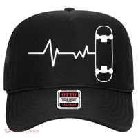 Skateboard Heartbeat Pulse Hat thumb 0