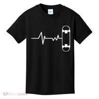 Skateboard Heartbeat Pulse Kids T-Shirt thumb 0