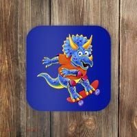 Skateboard Triceratops Coaster thumb 0