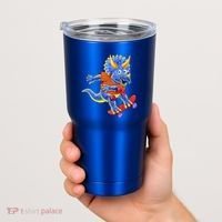 Skateboard Triceratops Tumbler thumb 2