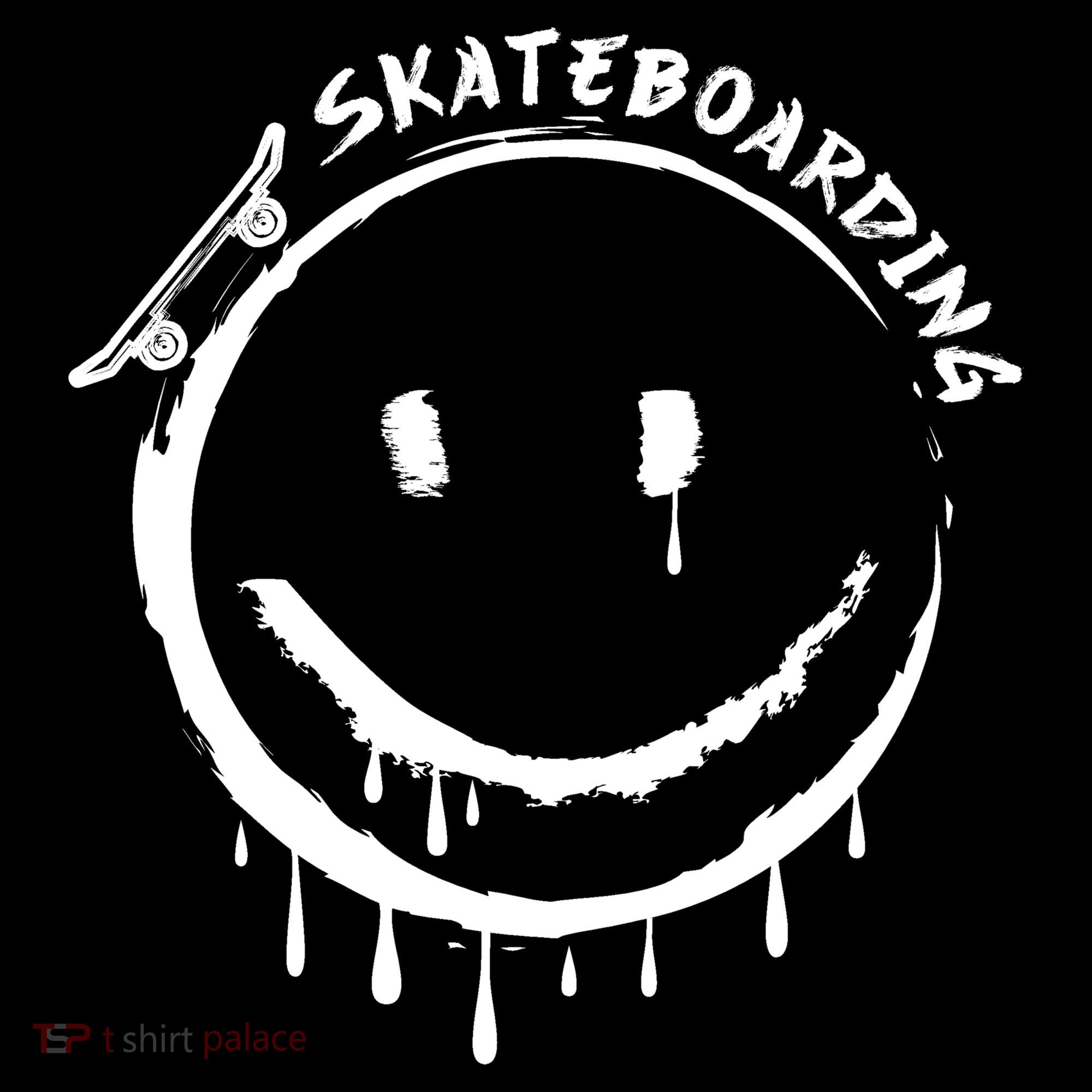 Skateboarding Graffiti Smile Face Bucket Hat