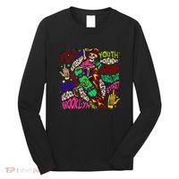 Skateboarding Skeleton Dude Long Sleeve Shirt thumb 0