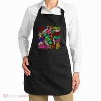 Skateboarding Skeleton Dude Apron thumb 2