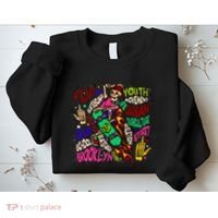 Skateboarding Skeleton Dude Sweatshirt thumb 2