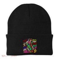 Skateboarding Skeleton Dude Beanie thumb 0