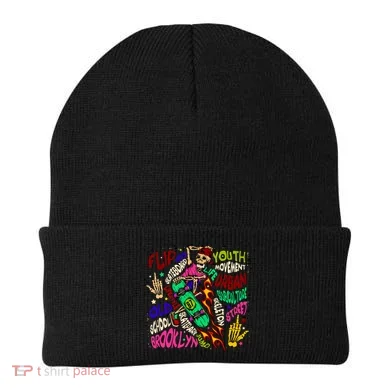 Skateboarding Skeleton Dude Beanie