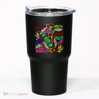 Skateboarding Skeleton Dude Tumbler thumb 0