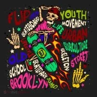 Skateboarding Skeleton Dude Tumbler thumb 3