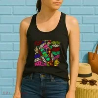 Skateboarding Skeleton Dude Women's Tank Top thumb 2