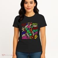 Skateboarding Skeleton Dude Women's T-Shirt thumb 4