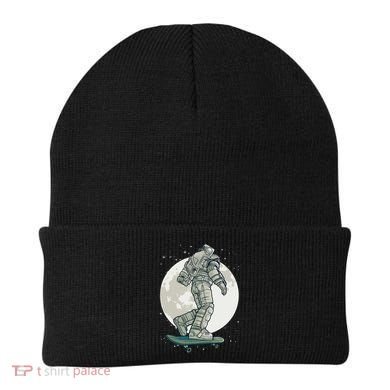 Skater Astronaut Moon Beanie