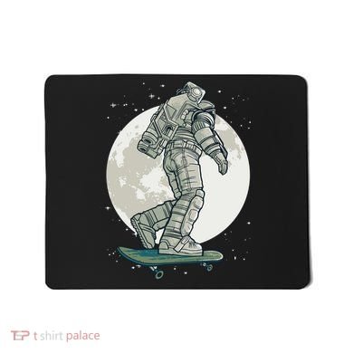 Skater Astronaut Moon Mousepad