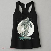 Skater Astronaut Moon Women's Tank Top thumb 3
