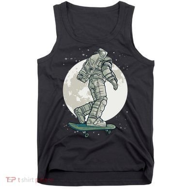 Skater Astronaut Moon Tank Top